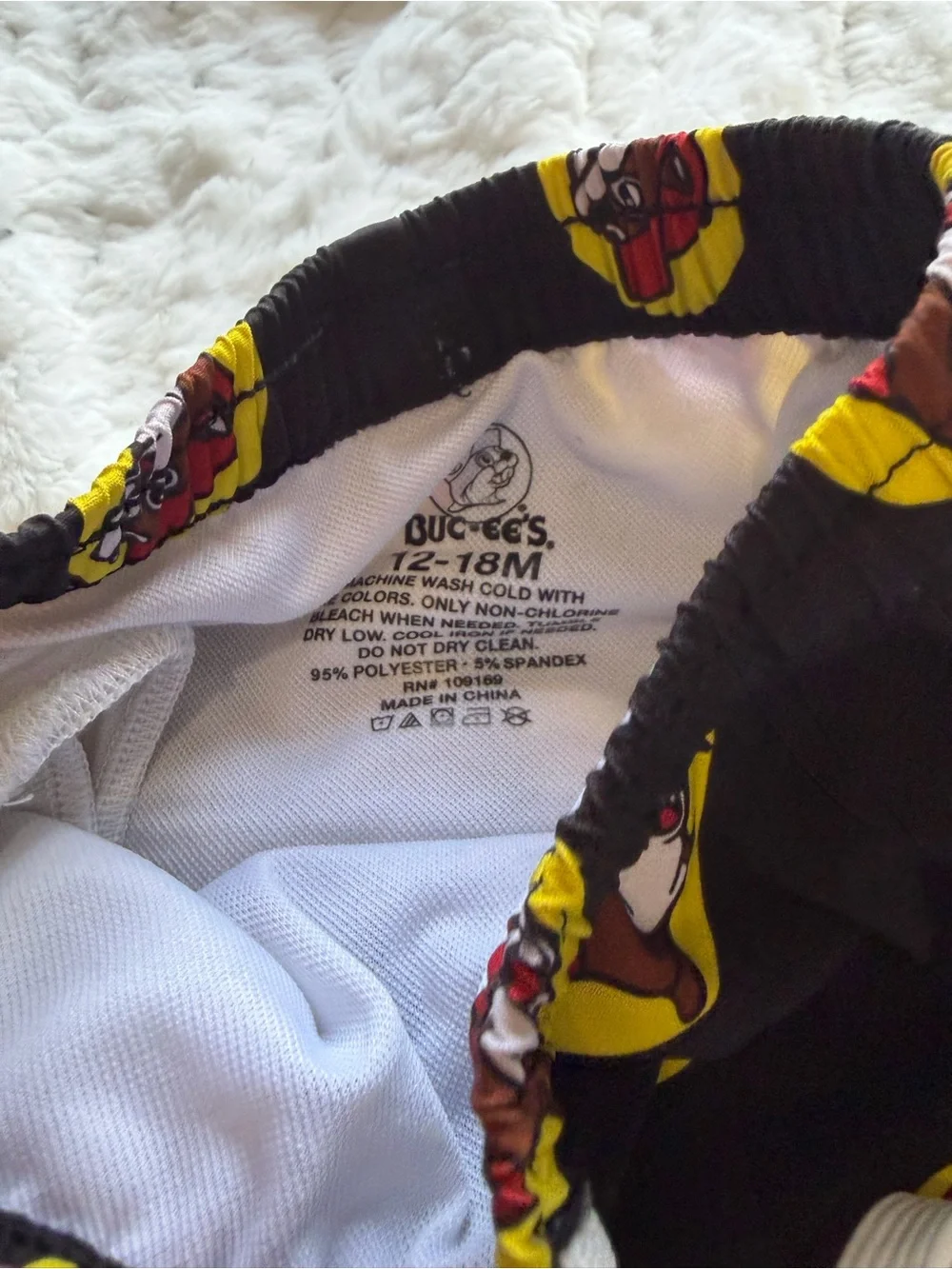 Buc-ee’s Boys Swim Trunks – Size 12-18 Months